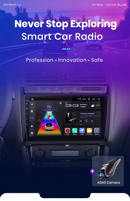 Autoradio androïde tactile Volkswagen Polo 5 (6C/6R/6GTI)