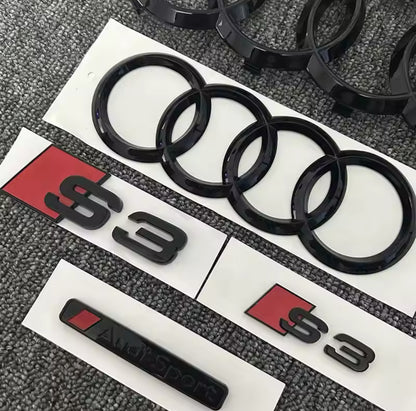 Kit emblèmes Audi S3