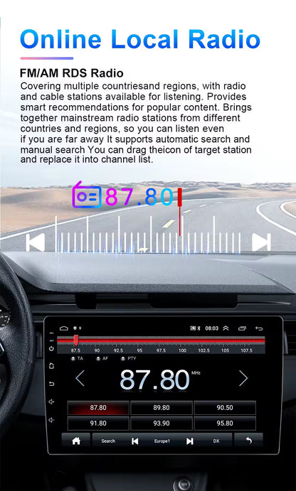Autoradio Androïde tactile Mazda