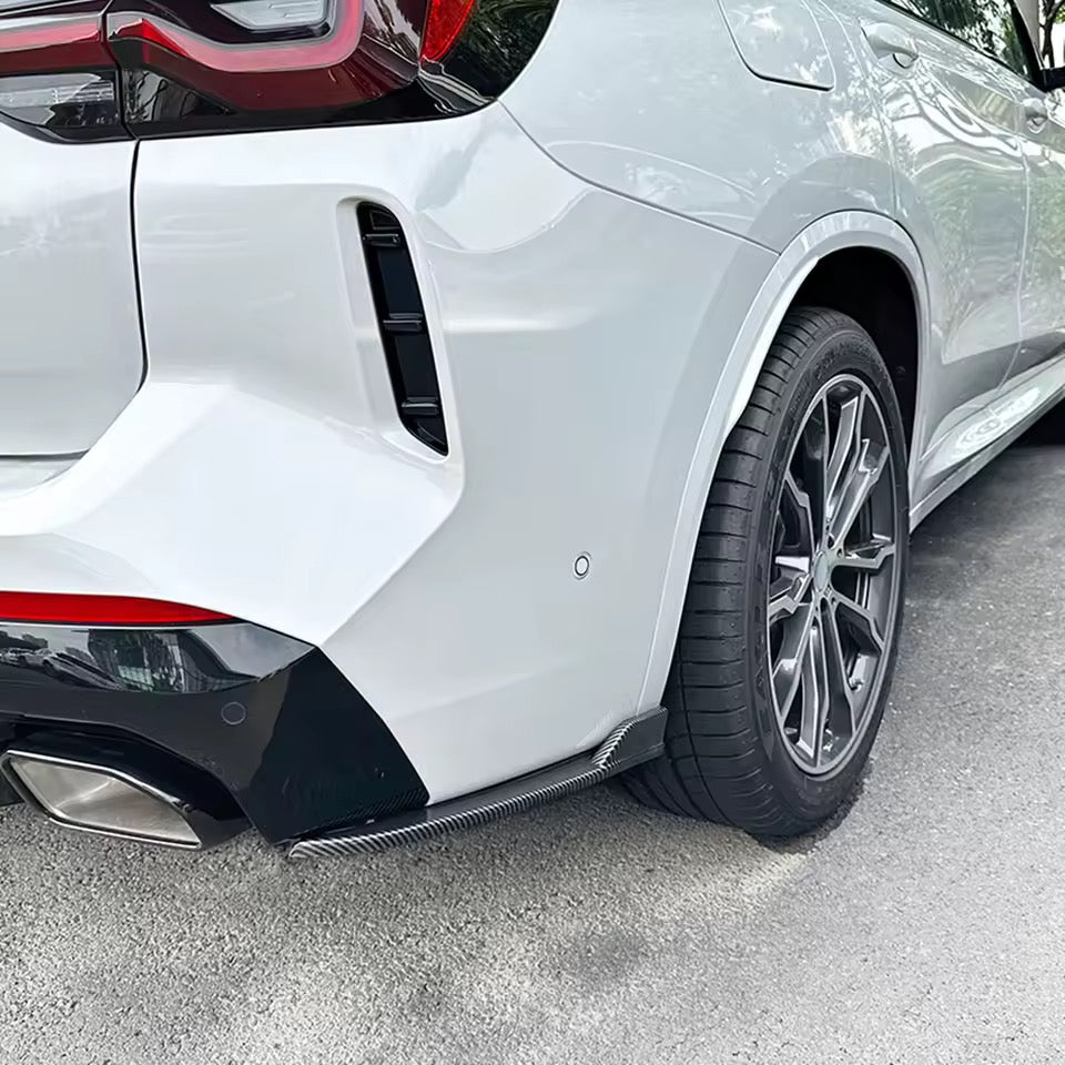 Lames latérales de pare-choc arrière BMW X3 G01 LCI M Sport (2022–2023+)