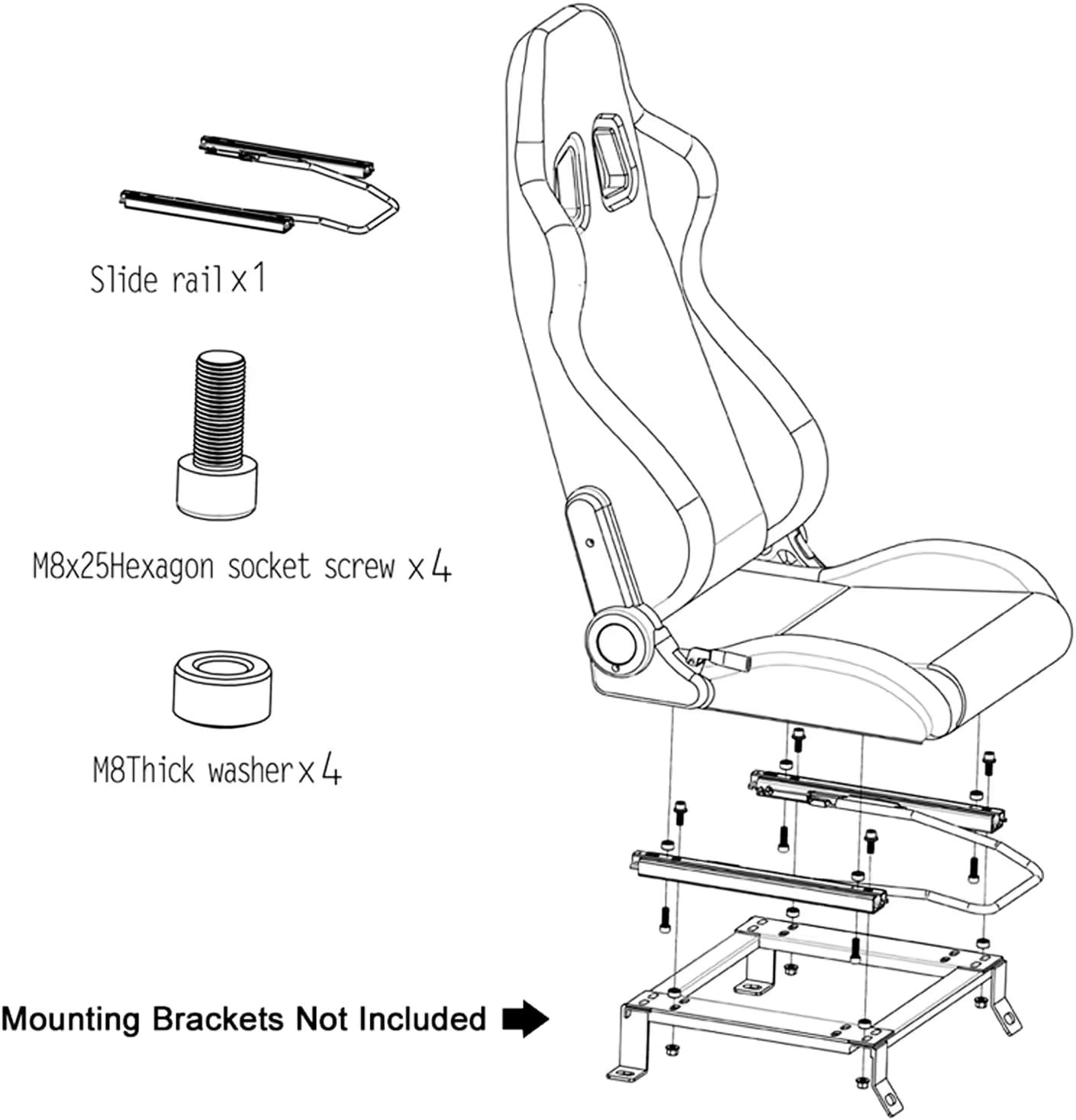 Sièges baquets