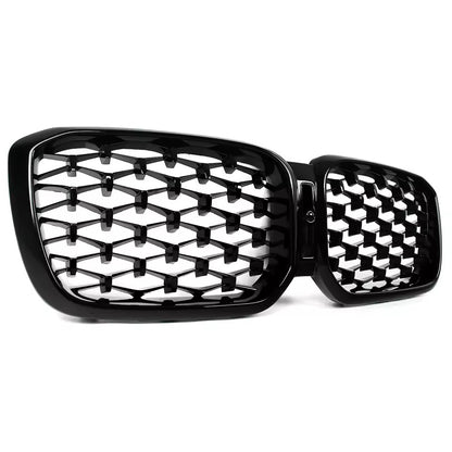 Calandre Nid-d’Abeilles Noir Brillant – BMW X3 / X4 G01 G02 LCI (2022–2024)