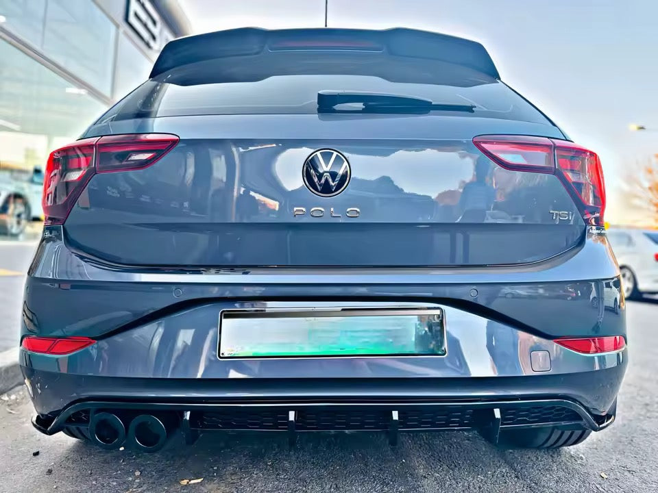 Diffuseur de pare-chocs arrière Volkswagen Polo AW1 (MK6 facelift)