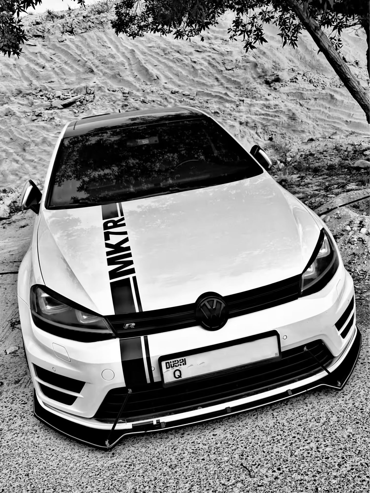 Sourcils de phares Volkswagen Golf 7