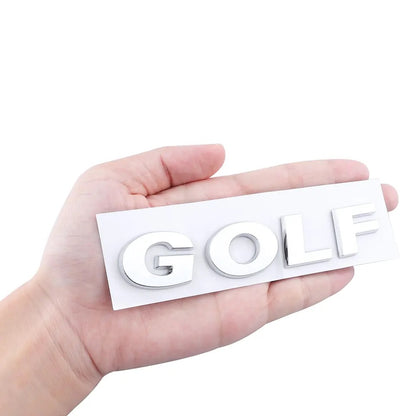 Emblèmes de coffre « GOLF »