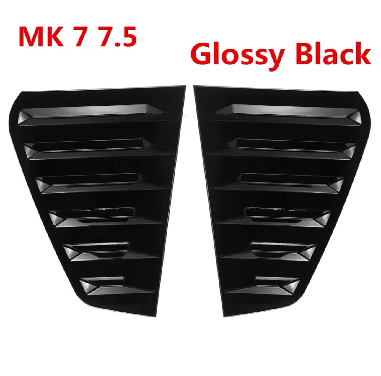 Windows Louvers Volkswagen Golf 7