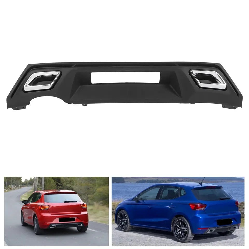 Diffuseur de pare-chocs arrière style FR pour Seat Ibiza 6F (KJ)