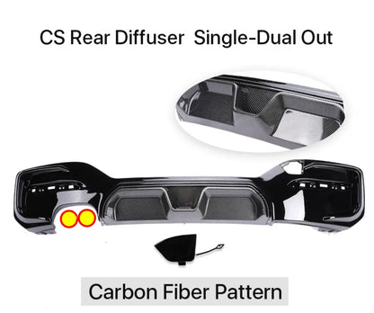 Diffuseur de pare-chocs arrière BMW série 1 F20 / F21