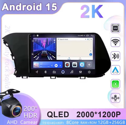 Autoradio Android Hyundai i20 – Navigation GPS, CarPlay & Performance Premium