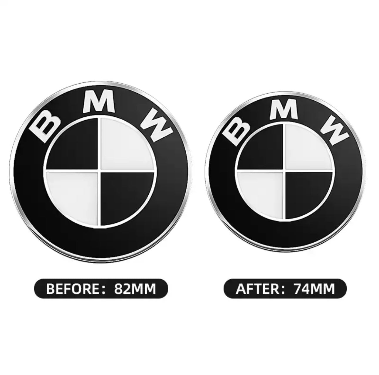 Logo avant et arrière BMW