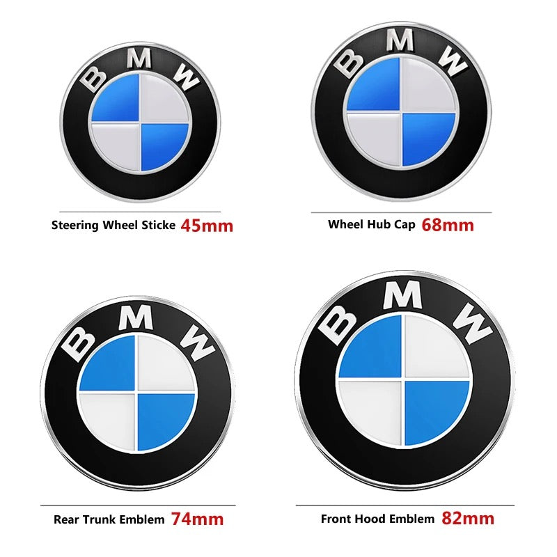 Logo avant et arrière BMW