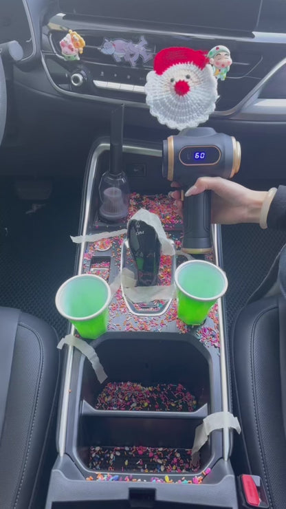 Aspirateur Portable Voiture & Maison – Forte Puissance d’Aspiration