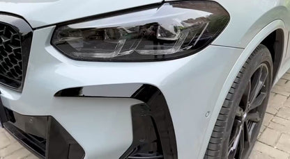 Garnitures contour d’antibrouillards avant BMW X3 / X4 G01 G02 M Sport LCI (2022+)